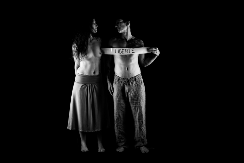 Il est interdire d'interdire - Liberté autoportrait self portrait